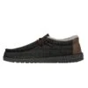 Wally - Black Shell -Heydude Shoes 110064681 WALLY BLACK SHELL LEFT 1