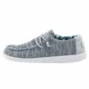 Wally Sox - Ice Grey -Heydude Shoes 110350127 WALLY SOX ICE GREY 01