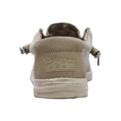 Wally Sox - Beige 12 Wally Sox - Beige -Heydude Shoes 110350500 WALLY SOX BEIGE LEFT 5 1