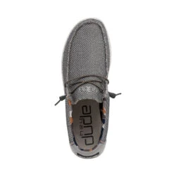 Wally Sox - Asphalt -Heydude Shoes 110352167 WALLY SOX ASPHALT LEFT 6