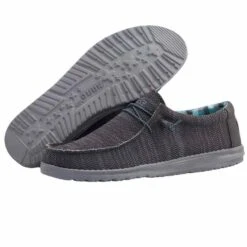 Wally Sox - Charcoal -Heydude Shoes 110354000 WALLY SOX CHARCOAL 03
