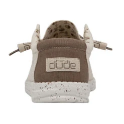 Wally Stretch - Ivory -Heydude Shoes 110380112 WALLY STRETCH IVORY LEFT 5