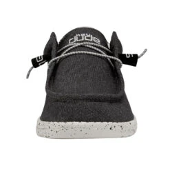 Wally Stretch - Opal Black -Heydude Shoes 110384724 WALLY STRETCH OPAL BLACK LEFT 4