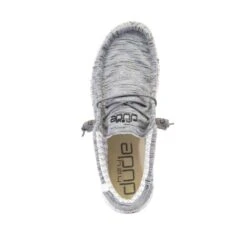 Wally Stretch Fleece - Stone White 13 Wally Stretch Fleece - Stone White -Heydude Shoes 110530703 WALLY STRETCH FLEECE STONE WHITE 6