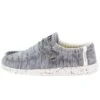 Wally Stretch Fleece - Stone White -Heydude Shoes 110532521 WALLY STRETCH FLEECE STONE WHITE 01