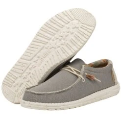 Wally Knit - Cobblestone -Heydude Shoes 112470710 WALLY ECO SOX COBBLESTONE LEFT 3 1 9226cd51 3ced 4b83 99ad deee5397db45