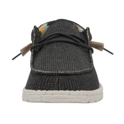Wally Knit - Charcoal 11 Wally Knit - Charcoal -Heydude Shoes 112474007 WALLY ECO SOX CHARCOAL LEFT 4