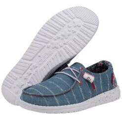 Wendy - Denim Star -Heydude Shoes 121412415 WENDY DENIM STAR LEFT 3 1