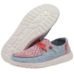 Wendy Playa Fiesta - Rojo -Heydude Shoes 121416854 WENDY PLAYA FIESTA ROJO LEFT 3 1