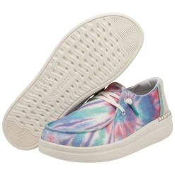 Wendy Rise Tie Dye - Candy Tie Dye 10 Wendy Rise Tie Dye - Candy Tie Dye -Heydude Shoes 121949862 WENDY RISE CANDY TIE DYE LEFT 3 1