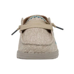 Wendy Flora - Sunflower Beige -Heydude Shoes 122166017 WENDY FLORA SUNFLOWER BEIGE LEFT 4