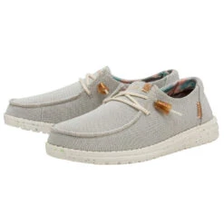 New Products -Heydude Shoes 122412211 WENDY ECO SOX CLOUD LEFT 2