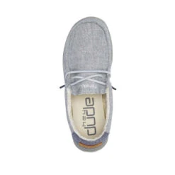 Wally Youth - Steel 13 Wally Youth - Steel -Heydude Shoes 130133200 WALLY YOUTH STEEL 06