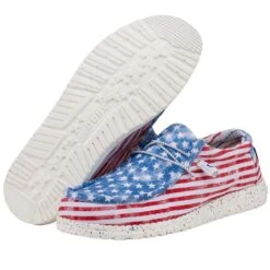 Wally - Stars And Stripes 10 Wally - Stars And Stripes -Heydude Shoes 150202699 WALLY STARS N STRIPES 3