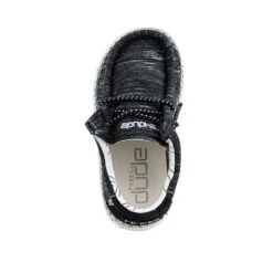 Wally Toddler Stretch - Black 13 Wally Toddler Stretch - Black -Heydude Shoes 160014891 Wally Toddler Stretch Black5 211d7919 0d20 4299 a8a2 02f8c2b3f4f2