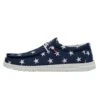 Wally Patriotic - American Flag 2 Wally Patriotic - American Flag -Heydude Shoes 40001 9CW WALLYPATRIOTIC AMERICANFLAG LEFTSIDE