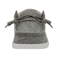 Wally Ascend Woven - Carbon -Heydude Shoes 40002 0YK WALLYASCENDWOVEN CARBON LEFTFRONT