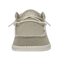 Wally Braided - Off White 11 Wally Braided - Off White -Heydude Shoes 40003 1LB WALLYBRAIDED OFFWHITE LEFTFRONT