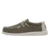 Wally Braided - Fossil 1 Wally Braided - Fossil -Heydude Shoes 40003 2BS WALLBRAIDED FOSSIL LEFTSIDE