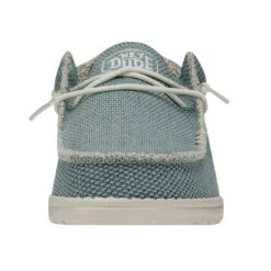Wally Braided - Aqua -Heydude Shoes 40003 449 WALLYBRAIDED AQUA LEFTFRONT