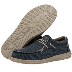 Wally Braided - Blue Night 10 Wally Braided - Blue Night -Heydude Shoes 40003 4NM WALLY BRAIDED BLUE NIGHT LEFT 3