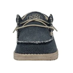 Wally Braided - Blue Night 11 Wally Braided - Blue Night -Heydude Shoes 40003 4NM WALLY BRAIDED BLUE NIGHT LEFT 4