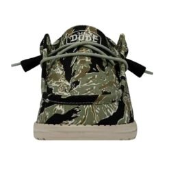 Wally Camouflage - Tiger Stripe Camo -Heydude Shoes 40004 9CJ WALLYCAMOUFLAGE TIGERSTRIPECAMO LEFTFRONT