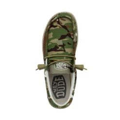 Wally Camouflage - Multi Camo -Heydude Shoes 40004 9CQ WALLYCAMOUFLAGE MULTICAMO LEFTTOP