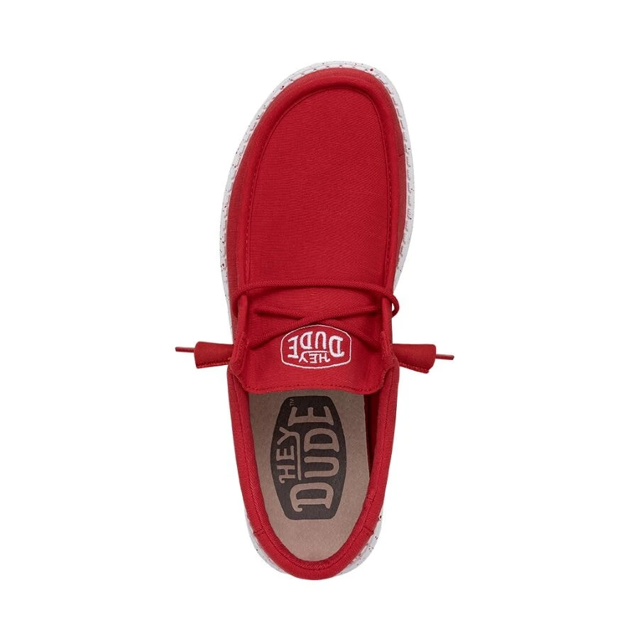 Wally Slub Canvas - Red 8 Wally Slub Canvas - Red - Image 6