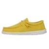 Wally Slub Canvas - Empire Yellow -Heydude Shoes 40009 76I WALLYSLUBCANVAS EMPIREYELLOW LEFTSIDE