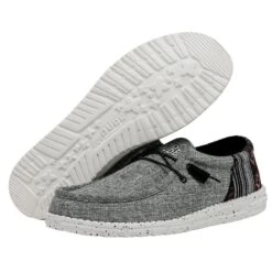 Wally Funk - Jacquard Black Aztec -Heydude Shoes 40010 0WI WALLY FUNK JACQUARD BLACK AZTEC LEFT 3