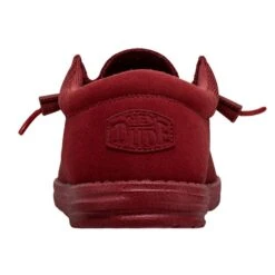 Wally Funk Mono - Red -Heydude Shoes 40011 610 WALLYFUNKMONO RED LEFTBACK