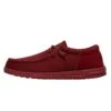 Wally Funk Mono - Red -Heydude Shoes 40011 610 WALLYFUNKMONO RED LEFTSIDE