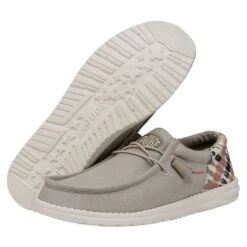 Wally Funk Tie Dye - Tan -Heydude Shoes 40012 265 WALLYFUNKTIEDYE TAN PAIRBOTTOM