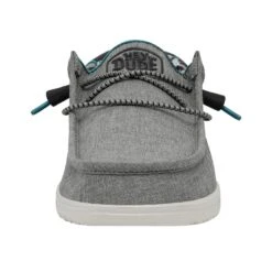 Wally H2O - Graphite 11 Wally H2O - Graphite -Heydude Shoes 40013 014 WALLYH2O GRAPHITE LEFTFRONT