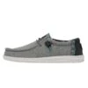 Wally H2O - Graphite 2 Wally H2O - Graphite -Heydude Shoes 40013 014 WALLYH2O GRAPHITE LEFTSIDE