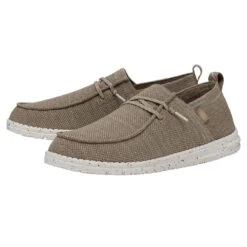 New Products -Heydude Shoes 40014 214 WALLYHALO TAUPE PAIRSIDE