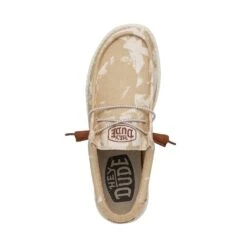 Wally Palm - White -Heydude Shoes 40016 100 WALLYPALM WHITE LEFTTOP