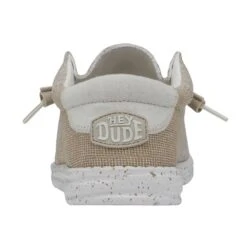 Wally Stitch - Dirt Road -Heydude Shoes 40021 2Z7 WALLYSTITCH DIRTROAD LEFTBACK