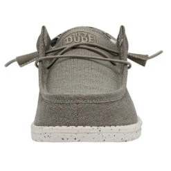 Wally Stretch - Beige -Heydude Shoes 40022 205 WALLYSTRETCHCANVAS BEIGE LEFTFRONT