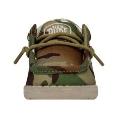 Wally Toddler Camouflage - Multi Camo 11 Wally Toddler Camouflage - Multi Camo -Heydude Shoes 40027 9CQ WALLYTODDLERCAMOUFLAGE MULTICAMO LEFTFRONT