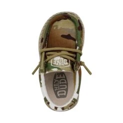 Wally Toddler Camouflage - Multi Camo 13 Wally Toddler Camouflage - Multi Camo -Heydude Shoes 40027 9CQ WALLYTODDLERCAMOUFLAGE MULTICAMO LEFTTOP
