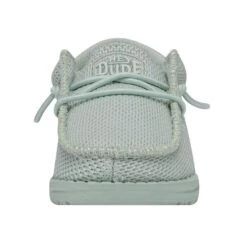 Wally Toddler Funk Mono - Iced Mint 11 Wally Toddler Funk Mono - Iced Mint -Heydude Shoes 40030 3UW WALLYTODDLERFUNKMONO ICEDMINT LEFTFRONT