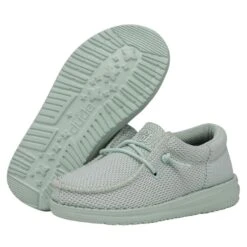 Wally Toddler Funk Mono - Iced Mint 10 Wally Toddler Funk Mono - Iced Mint -Heydude Shoes 40030 3UW WALLYTODDLERFUNKMONO ICEDMINT PAIRBOTTOM
