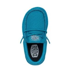 Wally Toddler Funk Mono - Electric Blue 13 Wally Toddler Funk Mono - Electric Blue -Heydude Shoes 40030 404 WALLYTODDLERFUNKMONO ELECTRICBLUE LEFTTOP