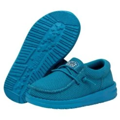 Wally Toddler Funk Mono - Electric Blue 10 Wally Toddler Funk Mono - Electric Blue -Heydude Shoes 40030 404 WALLYTODDLERFUNKMONO ELECTRICBLUE PAIRBOTTOM