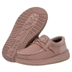 Wally Toddler Funk Mono - Rose Sand -Heydude Shoes 40030 6UT WALLYTODDLERFUNKMONO ROSESAND PAIRBOTTOM