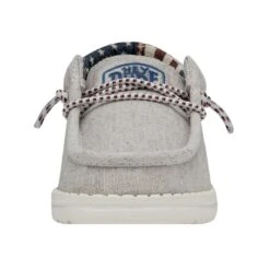 Wally Toddler Patriotic - Off White Patriotic 11 Wally Toddler Patriotic - Off White Patriotic -Heydude Shoes 40031 1K1 WALLYTODDLERPATRIOTIC OFFWHITEPATRIOTIC LEFTFRONT