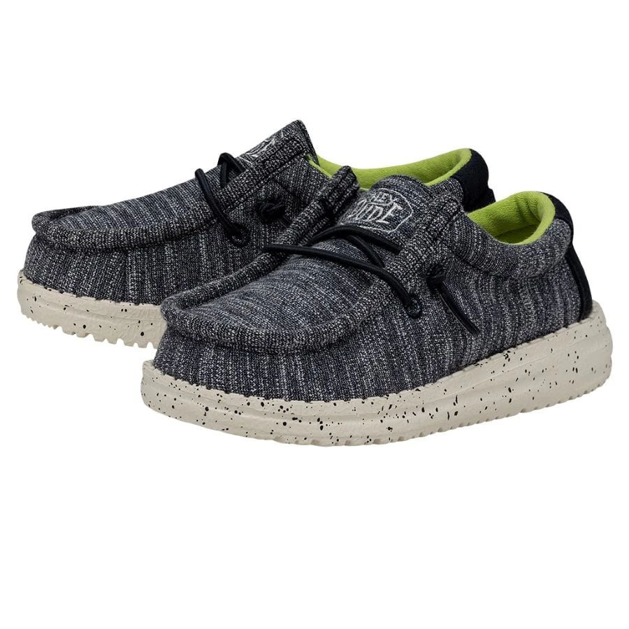 Wally Toddler Stretch - Navy Speckle 4 Wally Toddler Stretch - Navy Speckle - Image 2