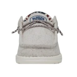 Wally Youth - Off White Patriotic 11 Wally Youth - Off White Patriotic -Heydude Shoes 40040 1K1 WALLYYOUTH OFFWHITEPATRIOTIC LEFTFRONT